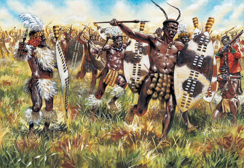 ITALERI ZULU WARRIORS