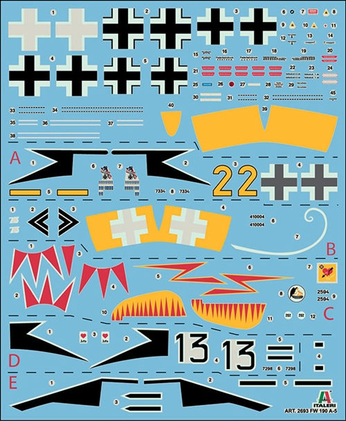 ITALERI - FW 190 A “German Aces”